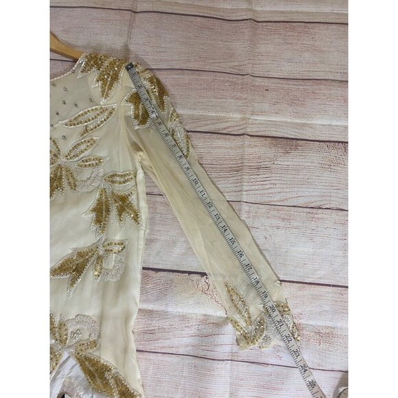 NWT DeadStock Sho Max Origionals Beaded Long Sleeve Top - Small/Medium - Picture 12 of 16